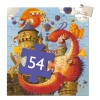 PUZZLE54 Puzzle 40x37cm 54 Pcs 5+ Djeco - Dragón