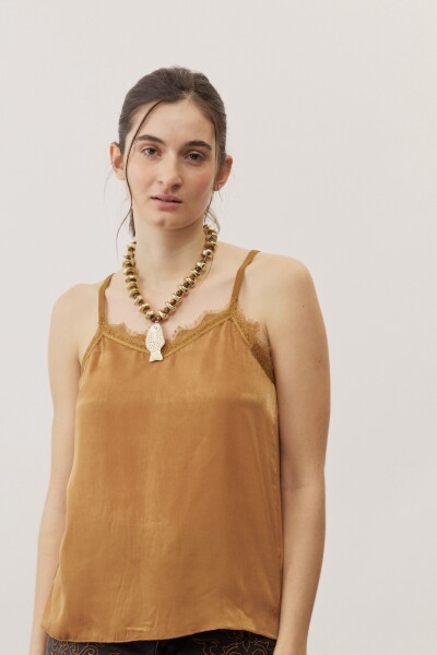 Musculosa Cel MOSTAZA