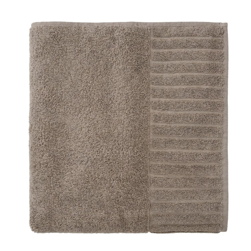 TOALLA VELOUR MARRON OSC 70X140CM 500Gr P/BAÑO Unica