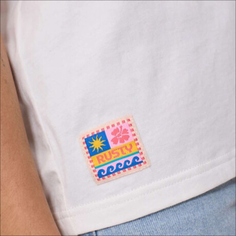 Remera Rusty Elda Blanco