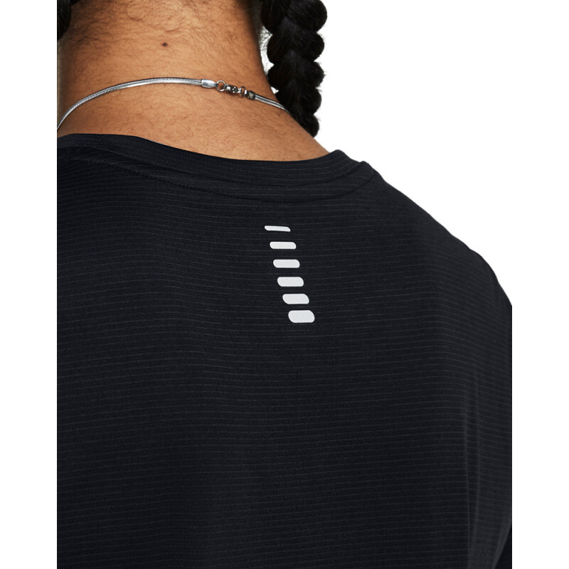 UA Launch Shortsleeve-YLW BLK-001