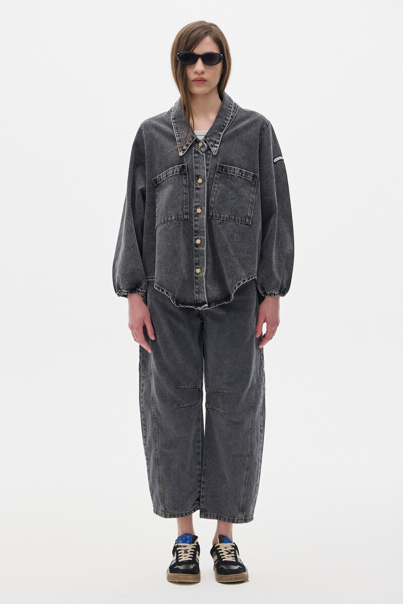 Jean Barrel Soft - Stone 