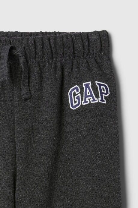 Pantalón Deportivo Logo Gap Toddler Niño B85 Charcoal Hthr Grey