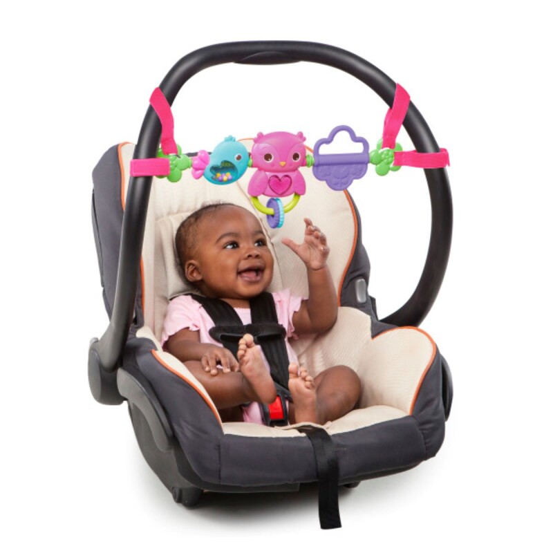 Barra de Juegos para Coche Rosa Bright starts Barra de Juegos para Coche Rosa Bright starts