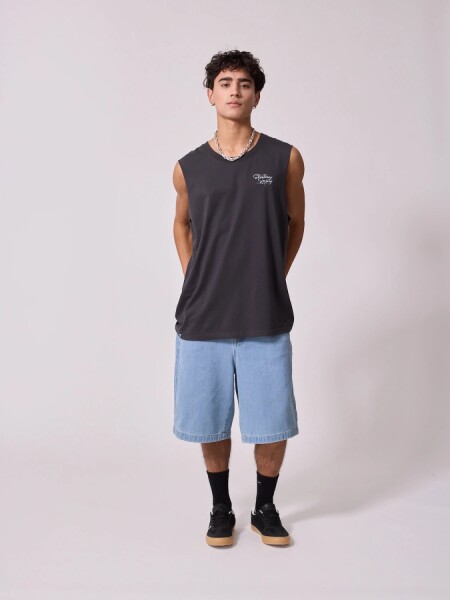 MUSCULOSA DIXIE RUNDA GRIS