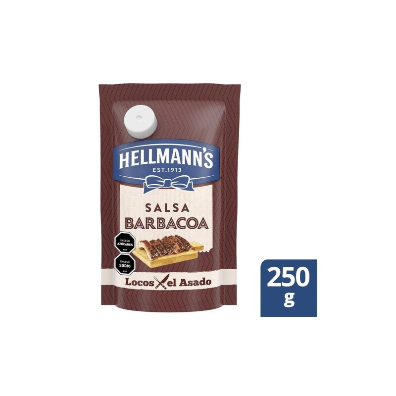 SALSA HELLMANNS BARBACOA 250G Salsa Hellmanns Barbacoa 250g
