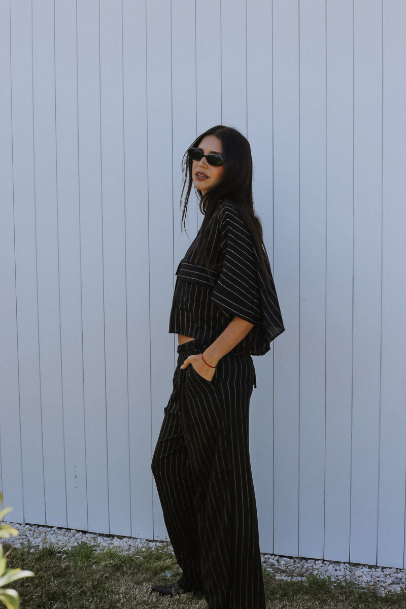 Pantalón Serifos - NEGRO 