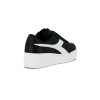 Championes Casuales Mujer Diadora Plataforma Bewen Negro-Blanco