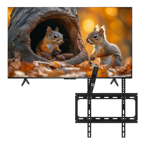 Smart Tv Tcl 50p7k 50" Qled 4k + Soporte PK TV TCL 50 50P7K + SOPORTE FIJO LTV-55