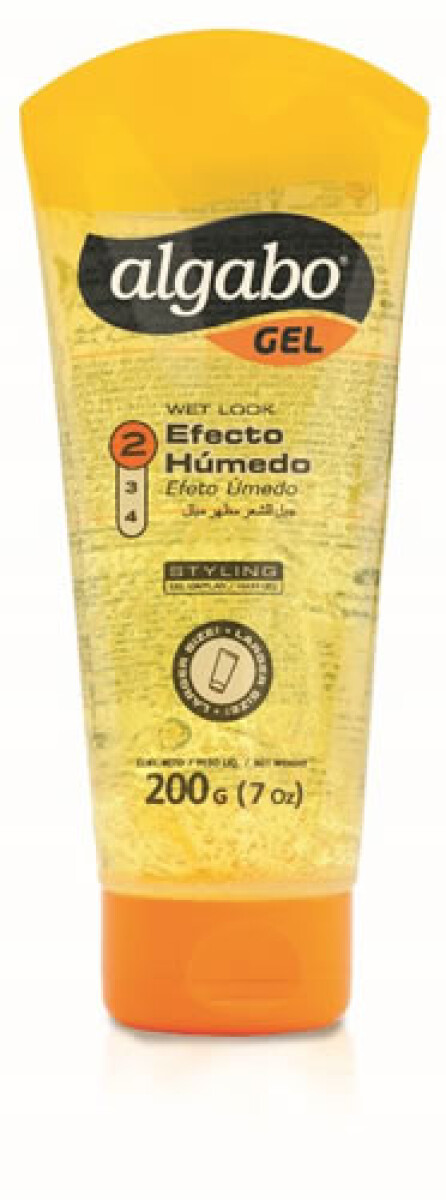 Gel Capilar Algabo Efecto Húmedo 200g | Definición y Brillo Natural