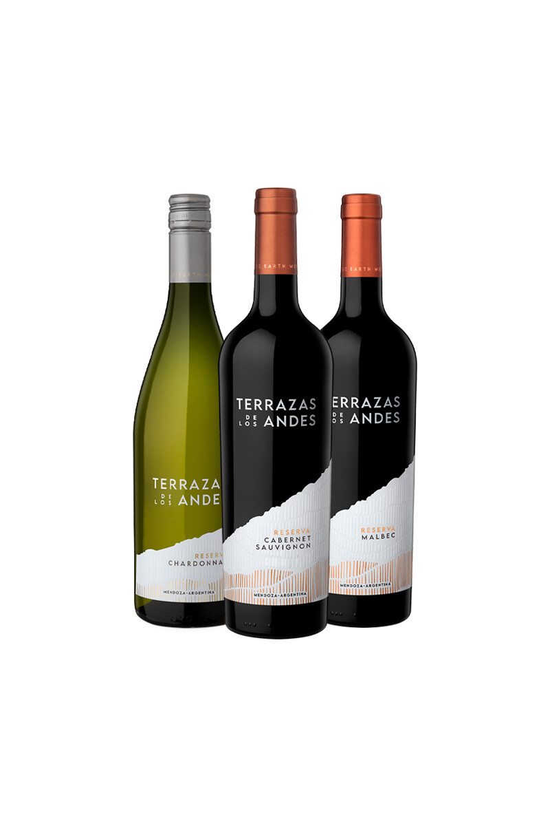 Pack Bacán Selección Vendimia x3 vinos Bodega Terrazas 