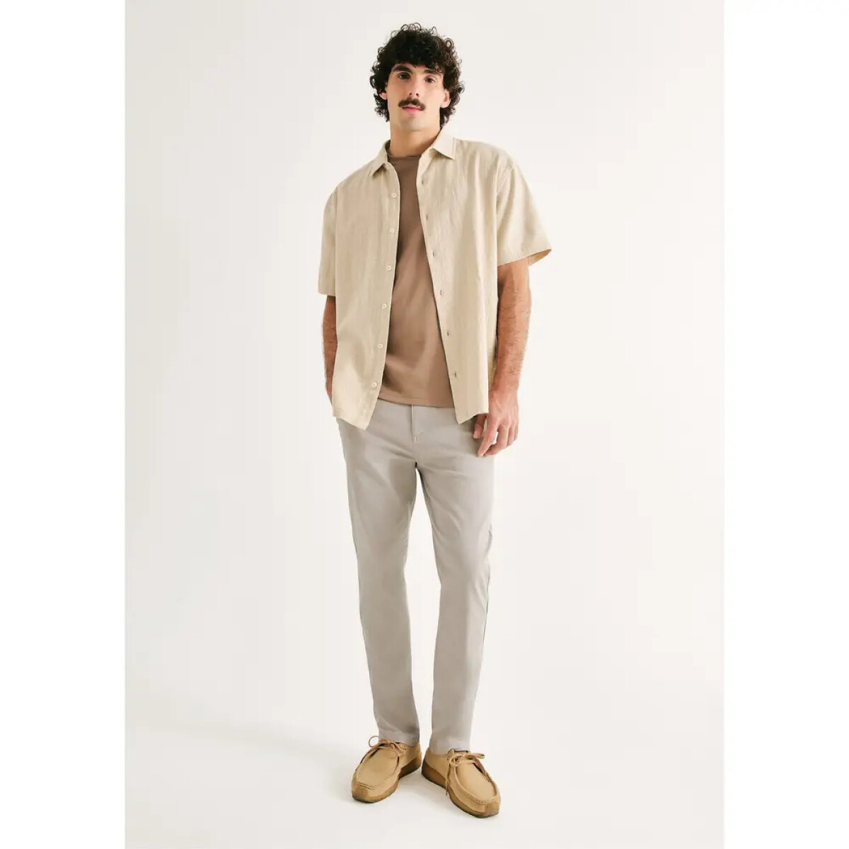 CALCA MASC - CINZA CLARO 