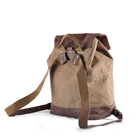 Mochila Boho Tabaco Y Kaki