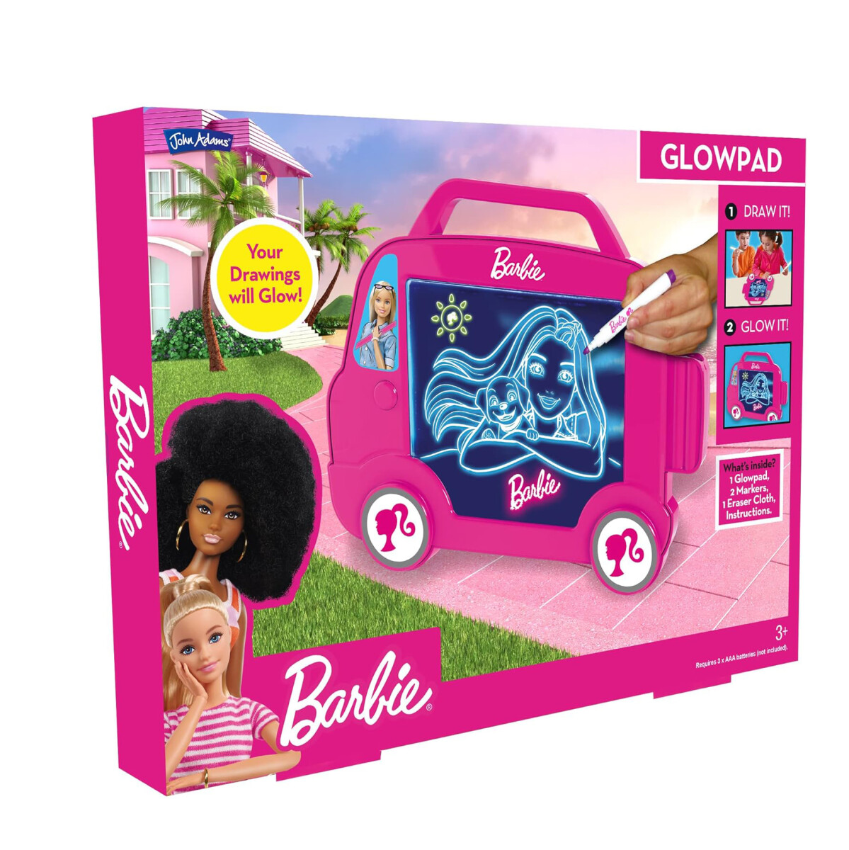 Glow Pad Barbie 