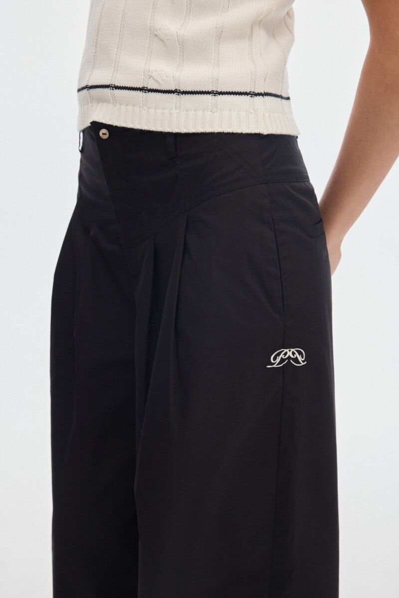Pantalón Donna Cotton Black