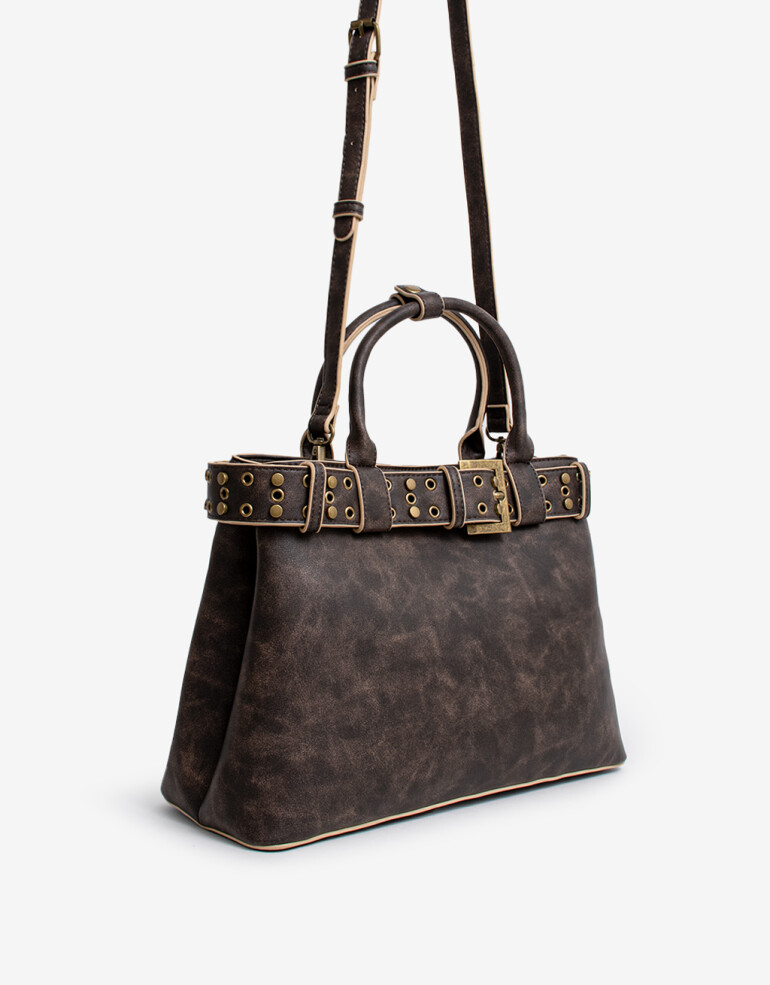 City Cartera Fomato City - Marron Medio