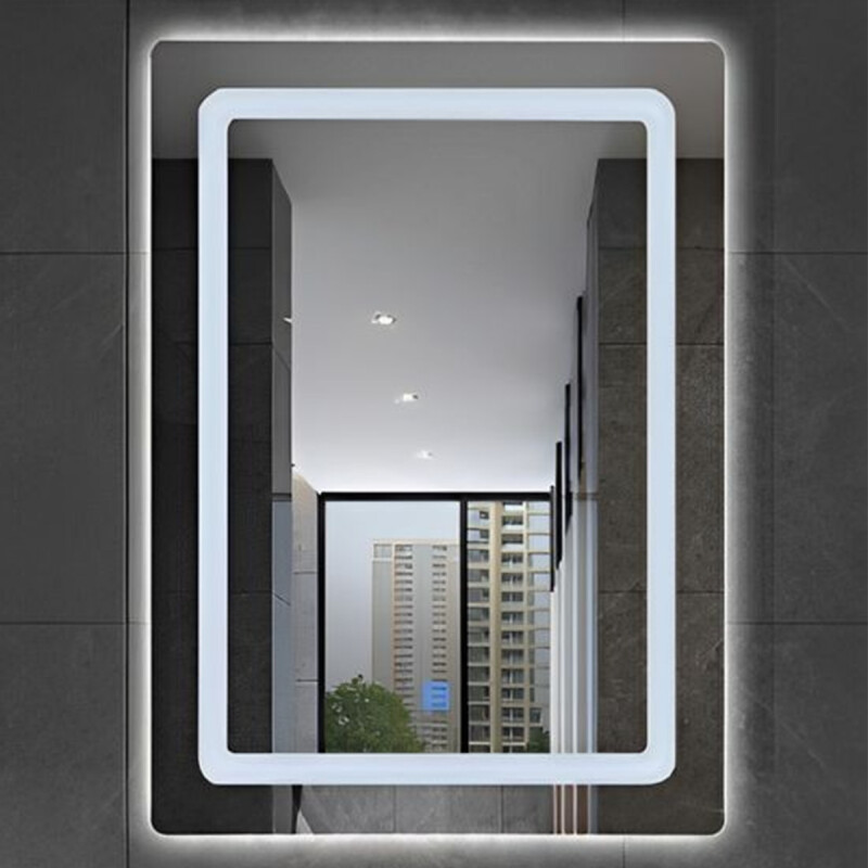 Espejo Táctil Para Baño 60cm X 80cm Luz Led Espejo Táctil Para Baño 60cm X 80cm Luz Led