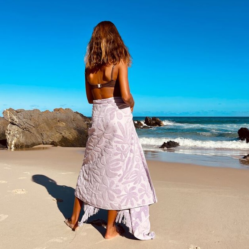 Toalla de playa Rio sun Pastel Lilac
