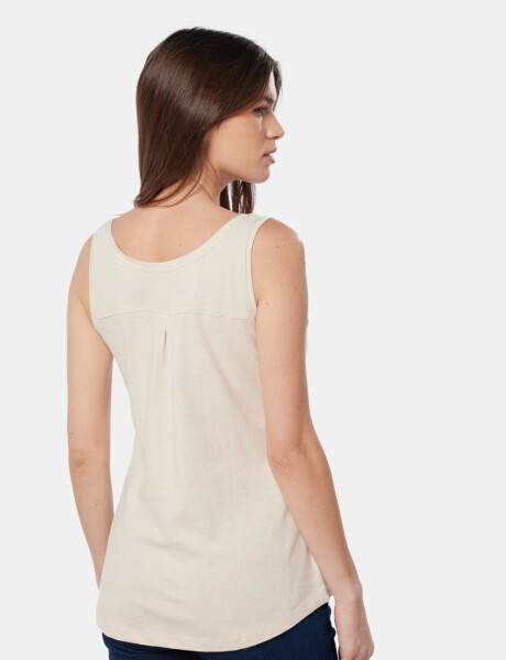 MUSCULOSA LISA Beige