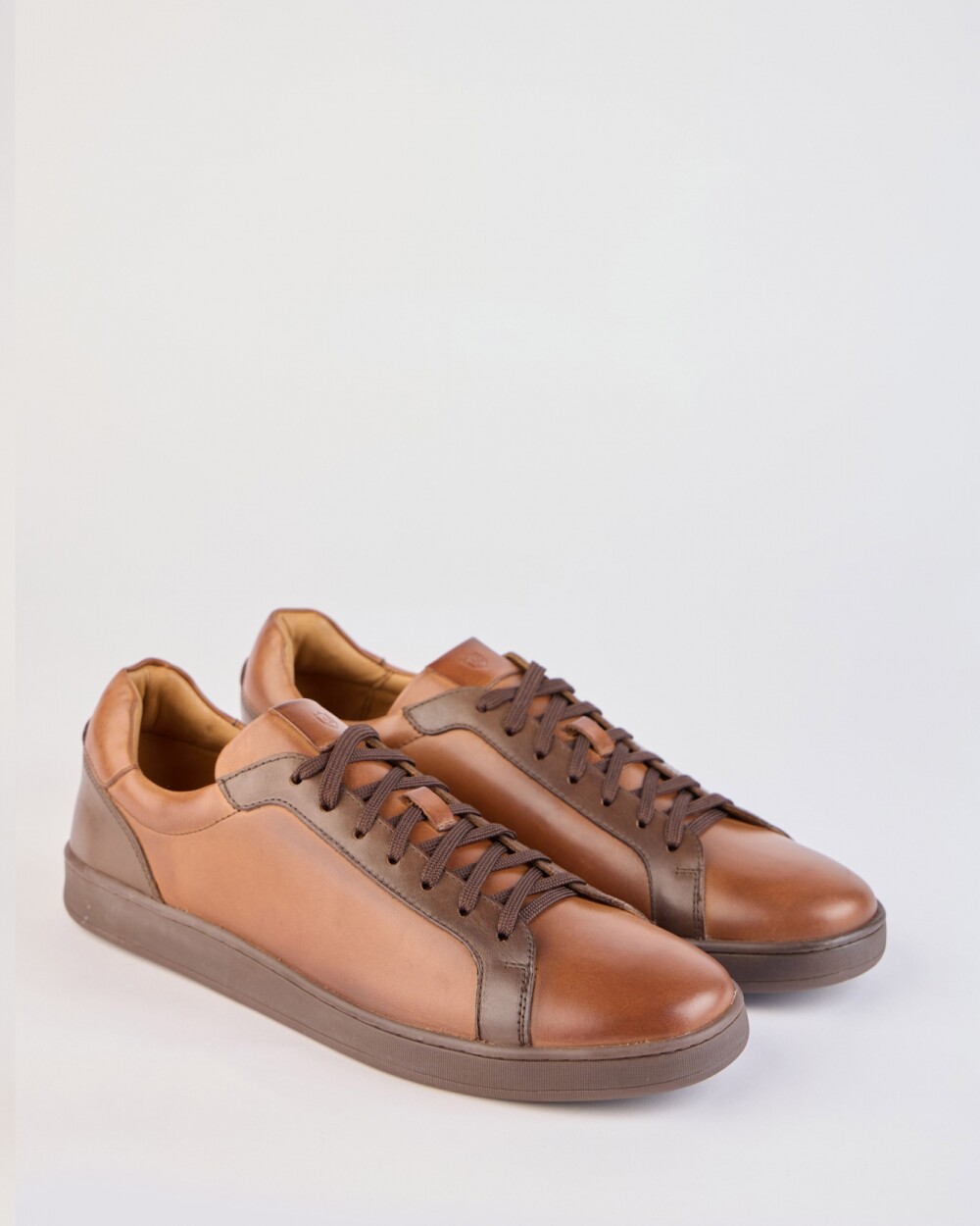 Zapatenis Dalton Sport Cuero Combinado - Marrón Zapatenis Dalton Sport Cuero Combinado - Marrón