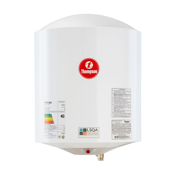 TERMOTANQUE THOMPSON 30 L ACERO CILINDRICO N/A