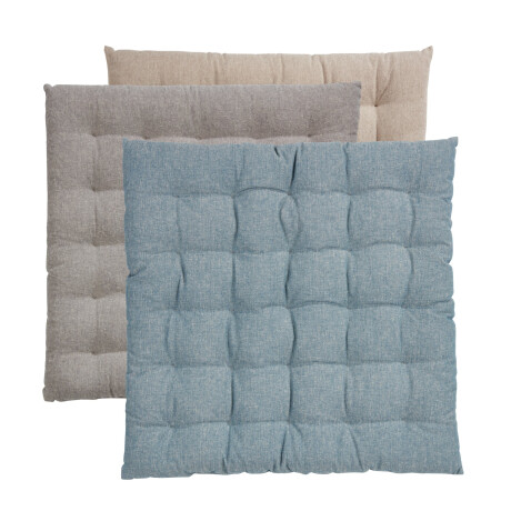 Almohadon De Asiento Elvesnelle 40X40X4 Gris