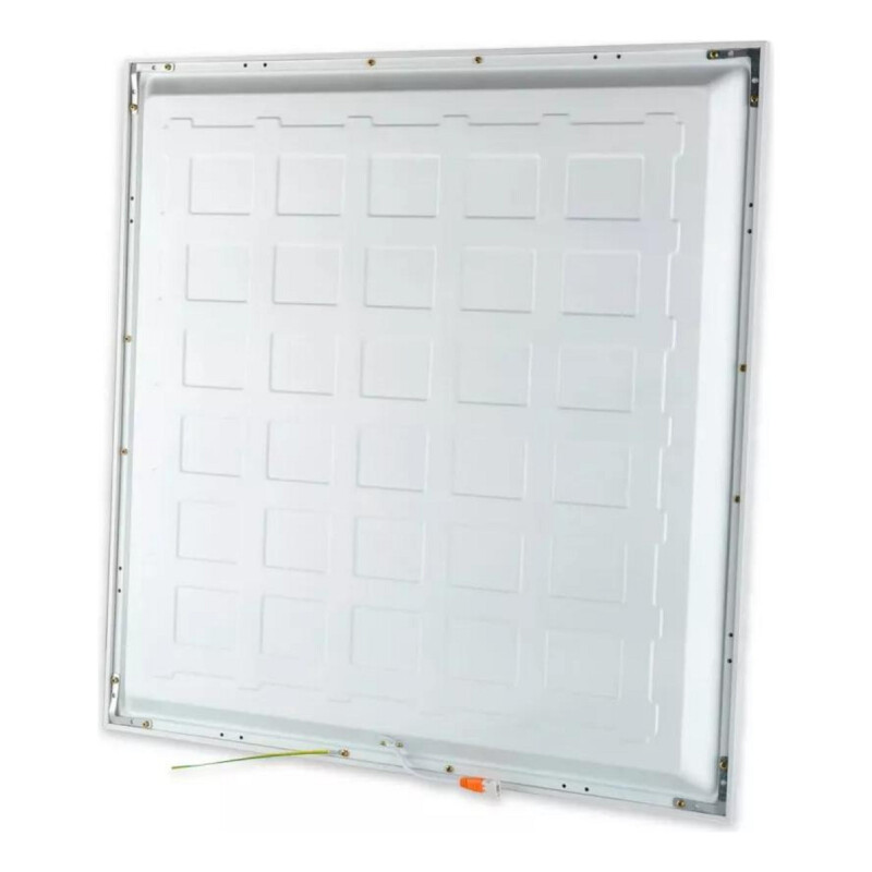 Plafón Led Cuadrado De Empotrar Luz Fría 50w 60x60cm Blanco