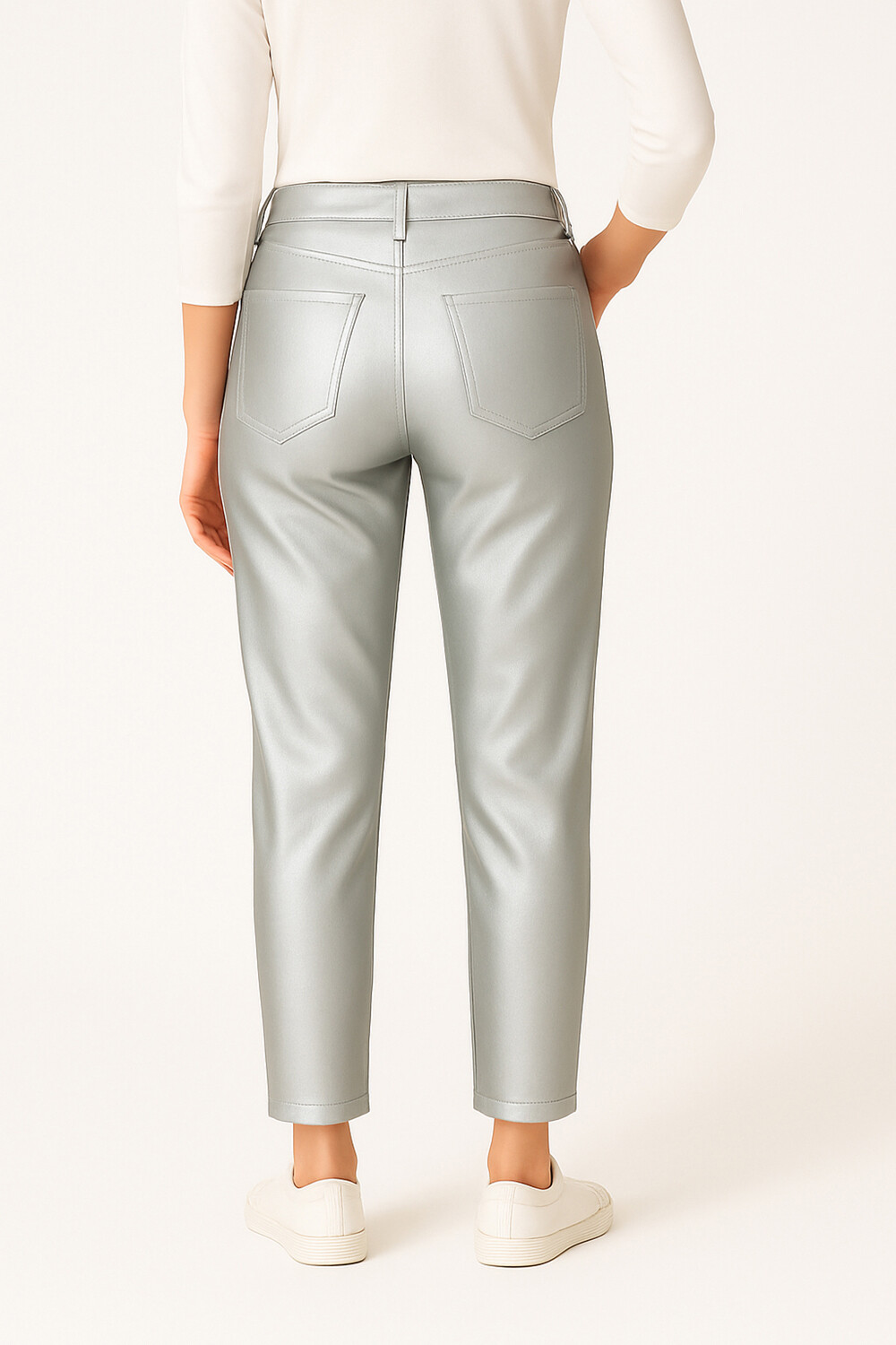Pantalon Tilo Plateado