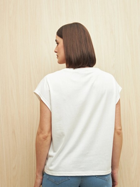 T-SHIRT ALLIE VESLO BLANCO