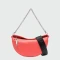 Longchamp -Cartera pequeña de cuero, Smile Rojo