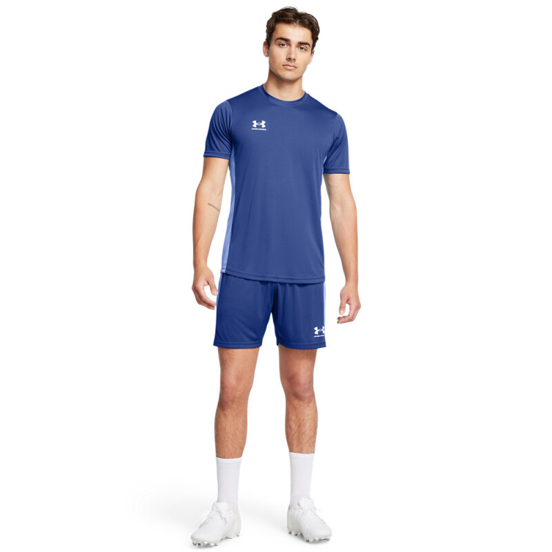 UA M's Ch. Knit Short-BLU BLU-432