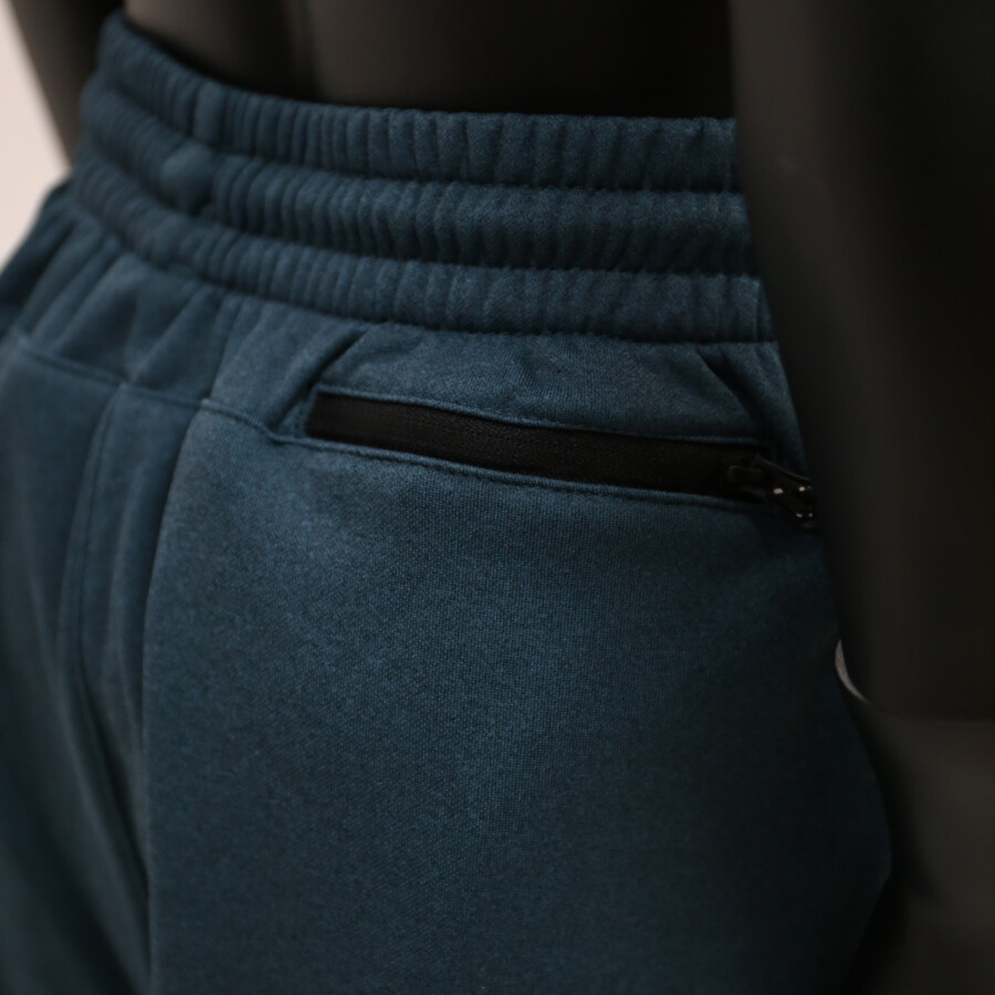 Pantalón Infantil Topper Poly Flecce Negro Petroleo