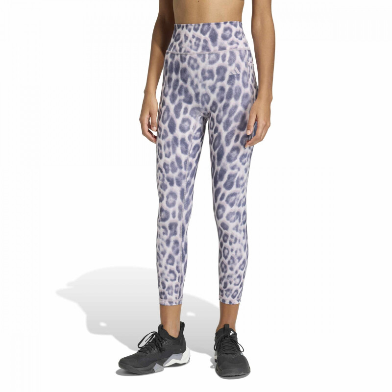 Calza Adidas OPT ESS AOP 7/8 Mujer KA6348 Azul-purpura