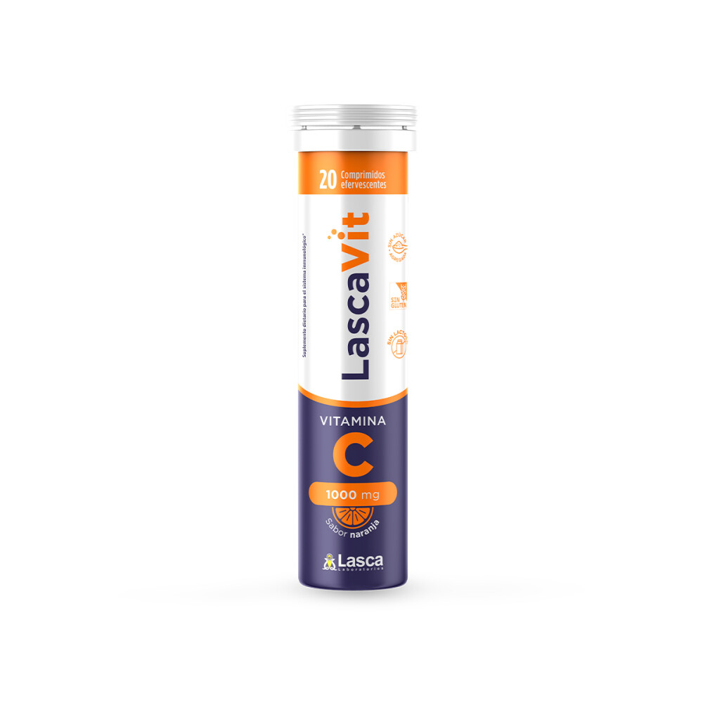 LASCAVIT VIT C 1000 MG X 20 COMP EFERV. única