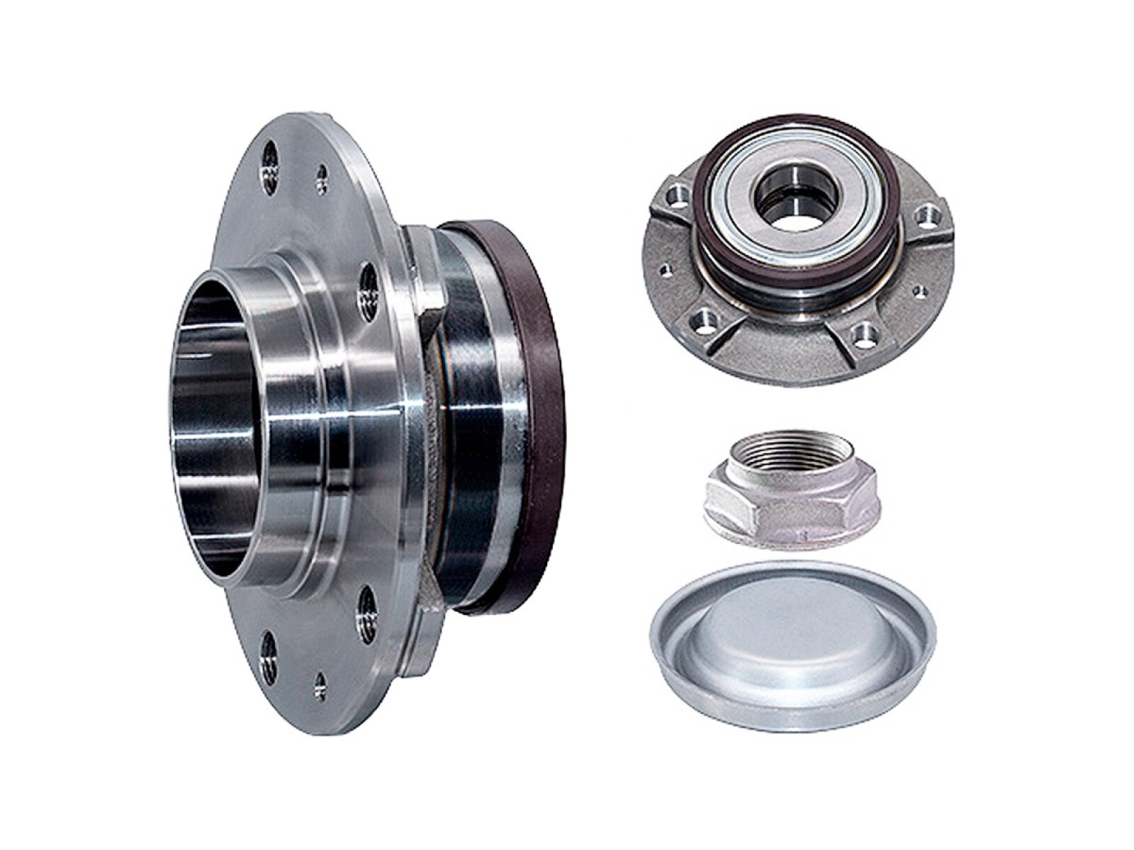 Rueda Trasera Maza Peug 407 04-25 int.Ø32x ext.Ø128x60 