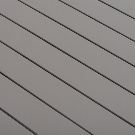JUEGO DE COMEDOR ALUMINIO GRIS SIRACUSA (1+2+1)