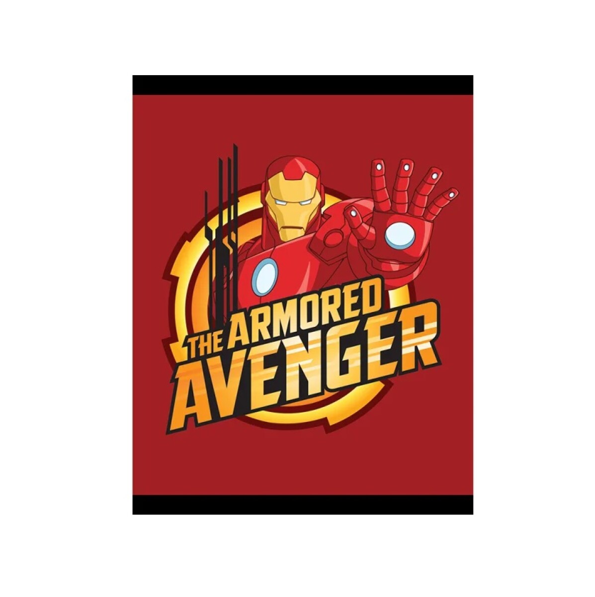 Cuaderno Avengers Tapa Flexible Rayado Engrampado 96 Hojas 60 Grs 