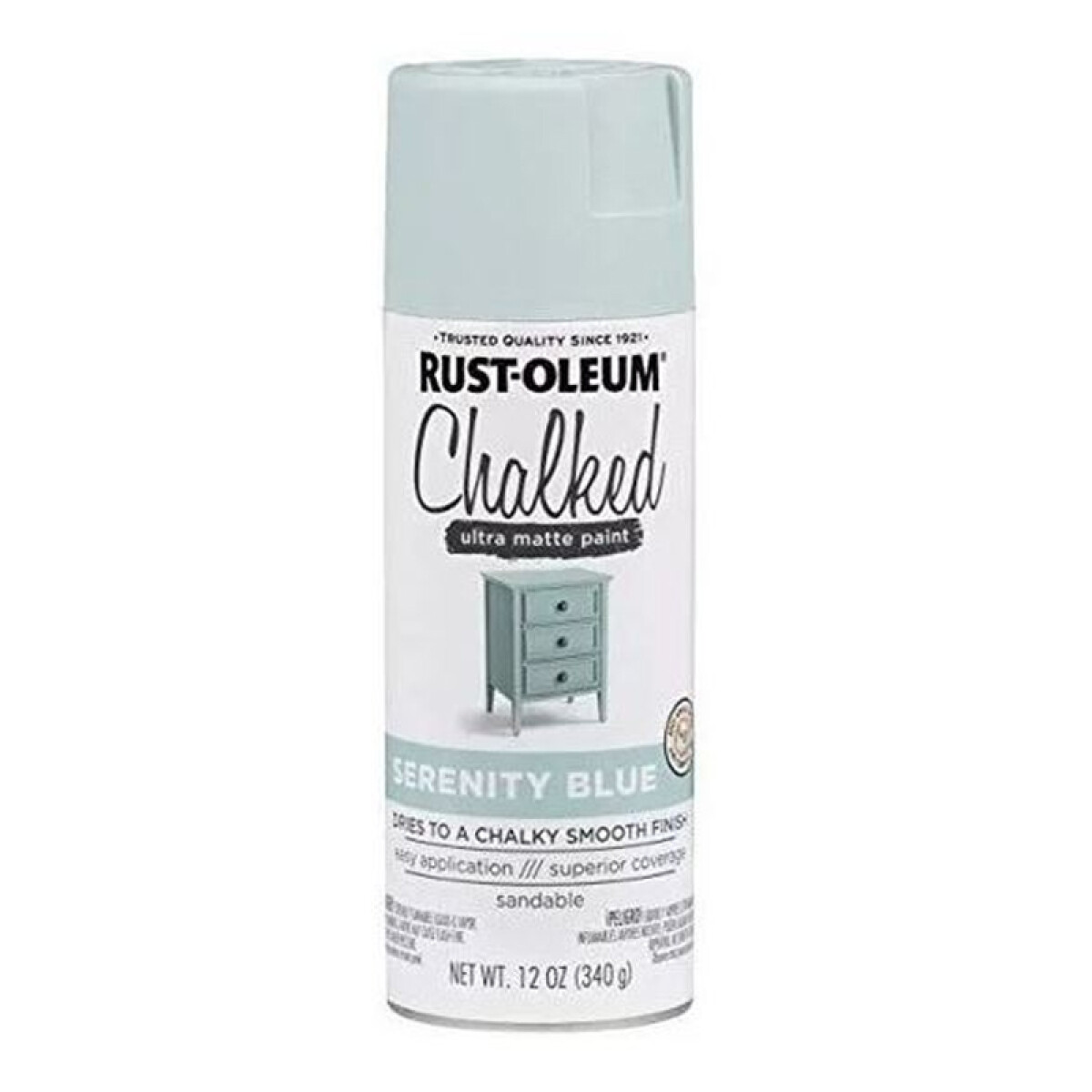 AEROSOL RUST OLEUM TIZADO AZUL SERENO 340GR. 