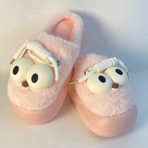 Pantufla juvenil ojos Slowly Mix Color