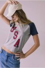CAMISETA USA Gris