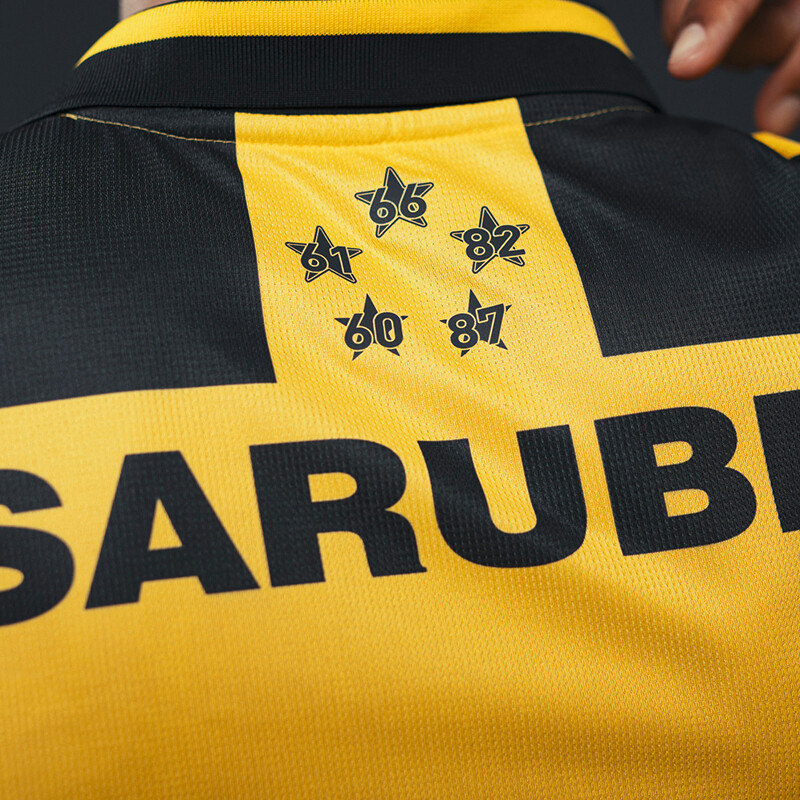 Camiseta Peñarol Home Jersey de Hombre Negro