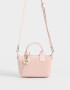 City Clasico Cartera City Con Charm De Perlas - Rosa Viejo