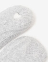 Pantuflas Pantuflas Trenzadas - Gris Melange