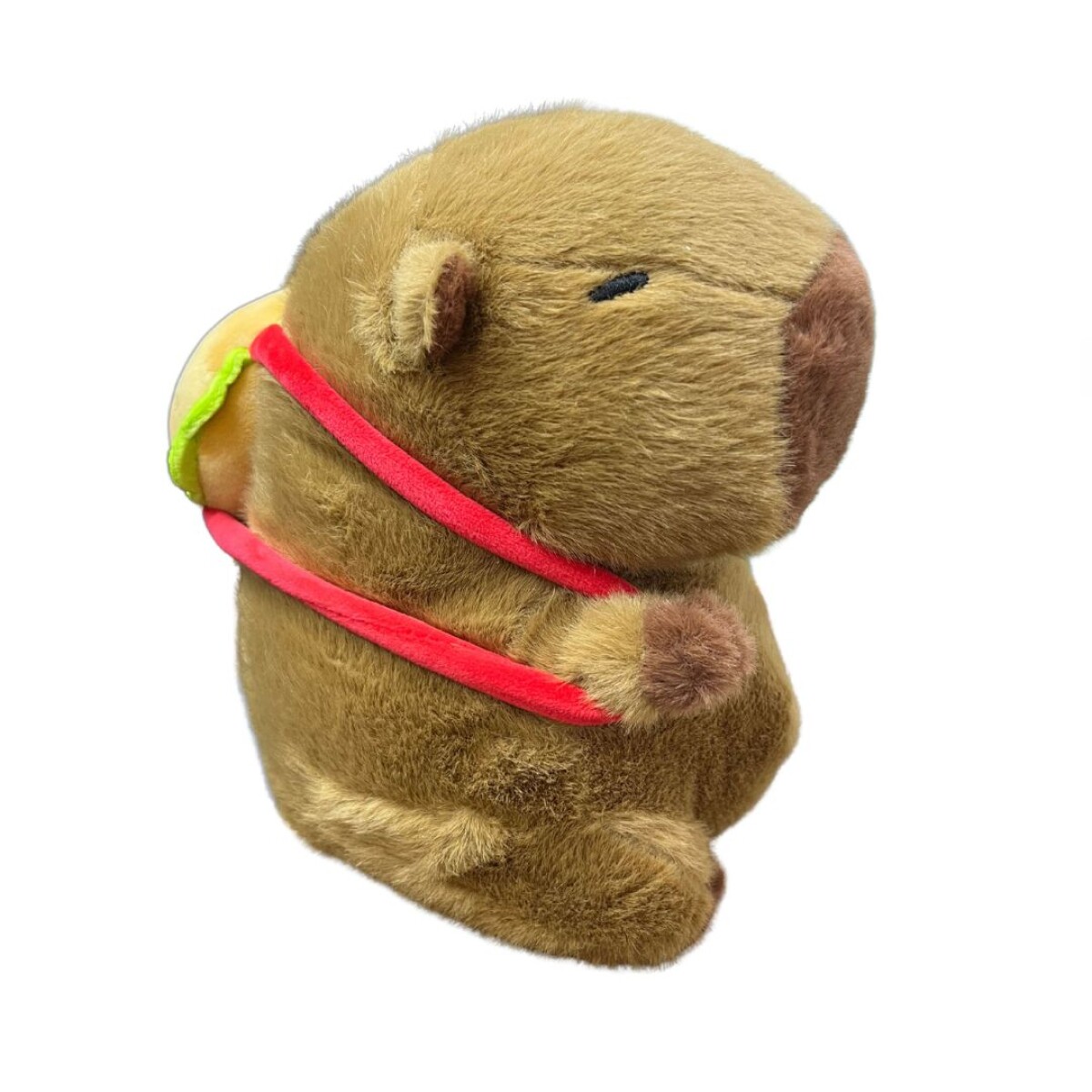 PELUCHE DE CAPIBARA CON MOCHILA • 20cm 