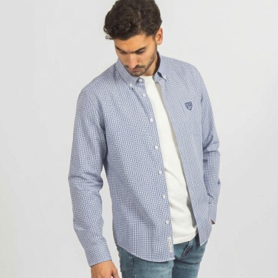 Camisa a Cuadros Lila