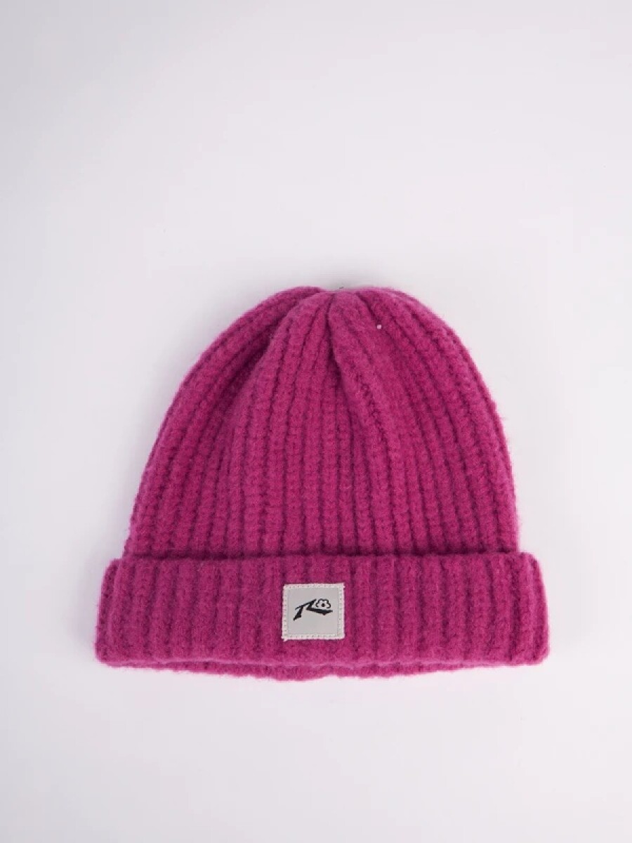 Gorro Hombre Tejido Rusty - Magenta 