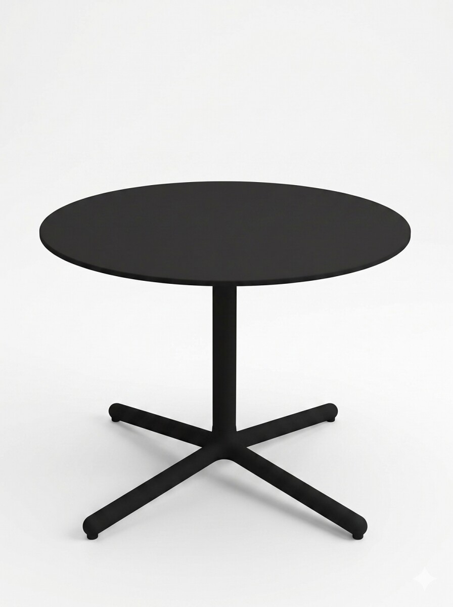 Mesa de centro TB-33 redonda - Negro 