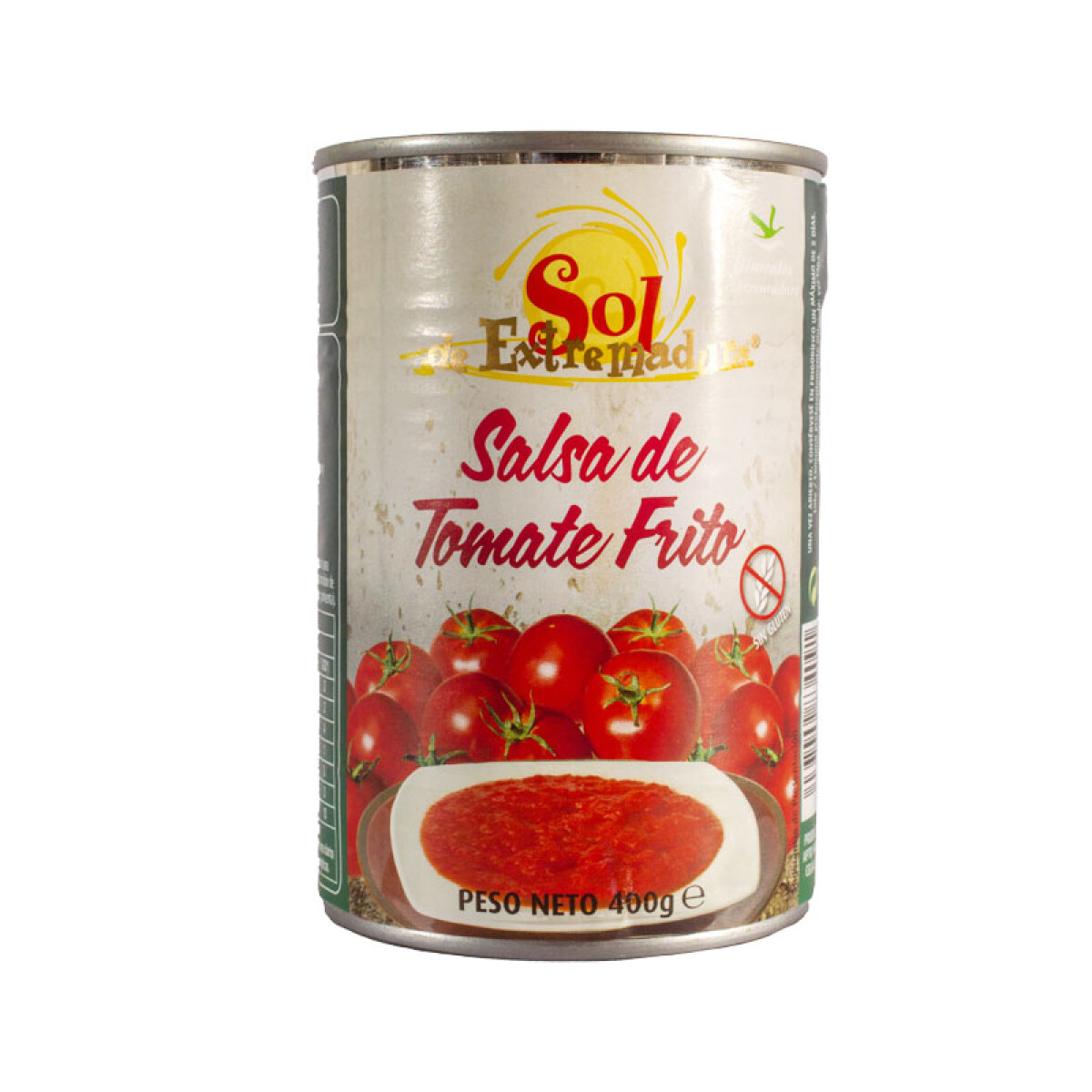 Tomate Frito SALSA SOL DE EXTREMADURA Sin Gluten 400Grs 