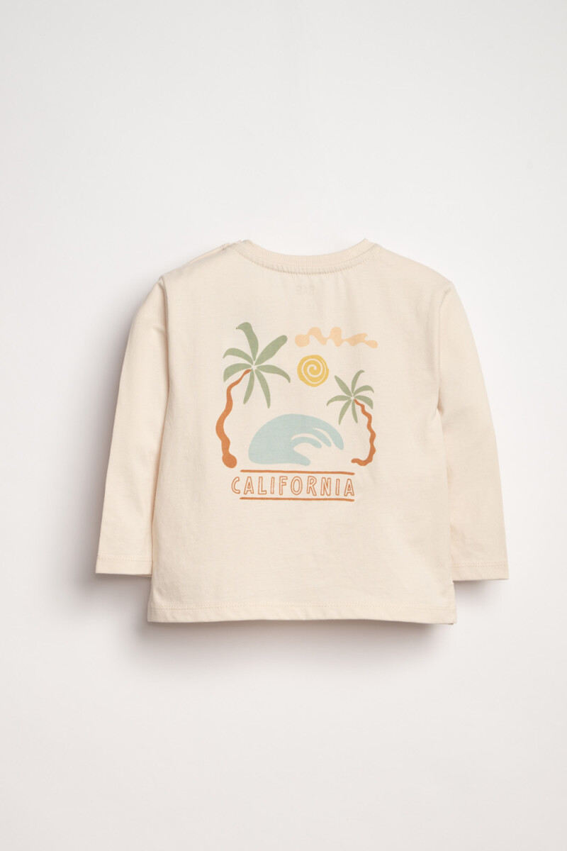 Remera Playa Cruda