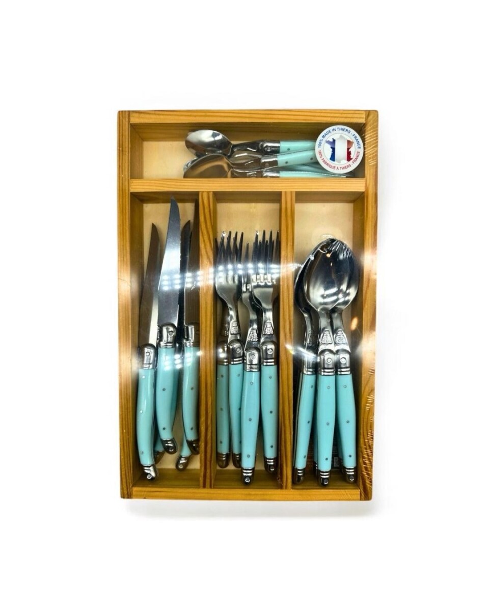SET CUBIERTOS LAGUIOLE X24 
